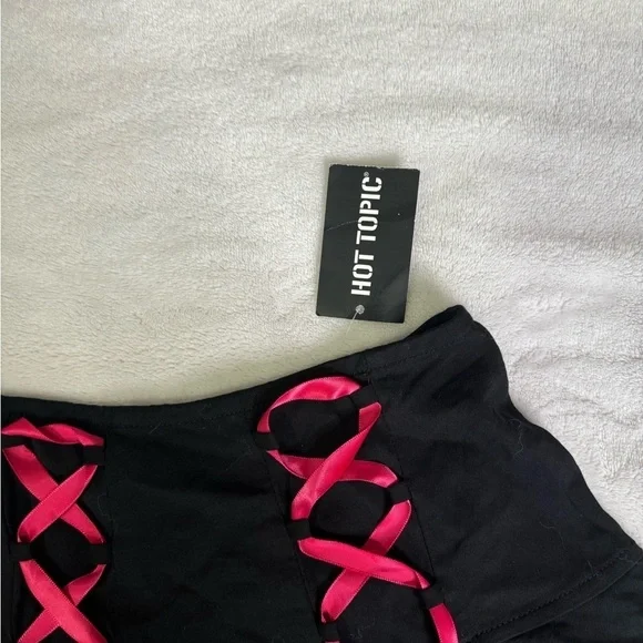 Hot Topic Gothic Ribbon Skirt​​​​​​​ - Picture 4 of 4